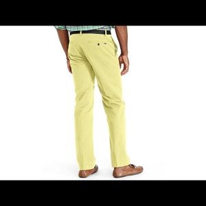 NEW WITH TAGS RALPH LAUREN MENS YELLOW PANTS